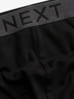 Ondergoed|Ondergoed*Next Zwart - Set van 4 Puur 100% katoenen onderbroeken
