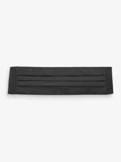 Stropdassen En Pochets*Next Zwart - Set van cummerbund en vlinderstrik