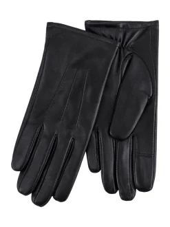 Mutsen, Handschoenen En Sjaals*Totes - Shopper 3 Point Smartouch winterleren handschoenen Zwart