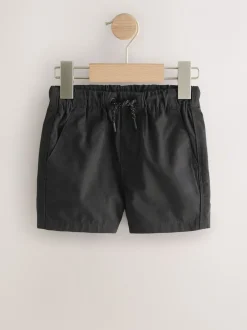 Shorts|Shorts*Next Zwart - Shorts met trekkoord (3mnd-7jr)