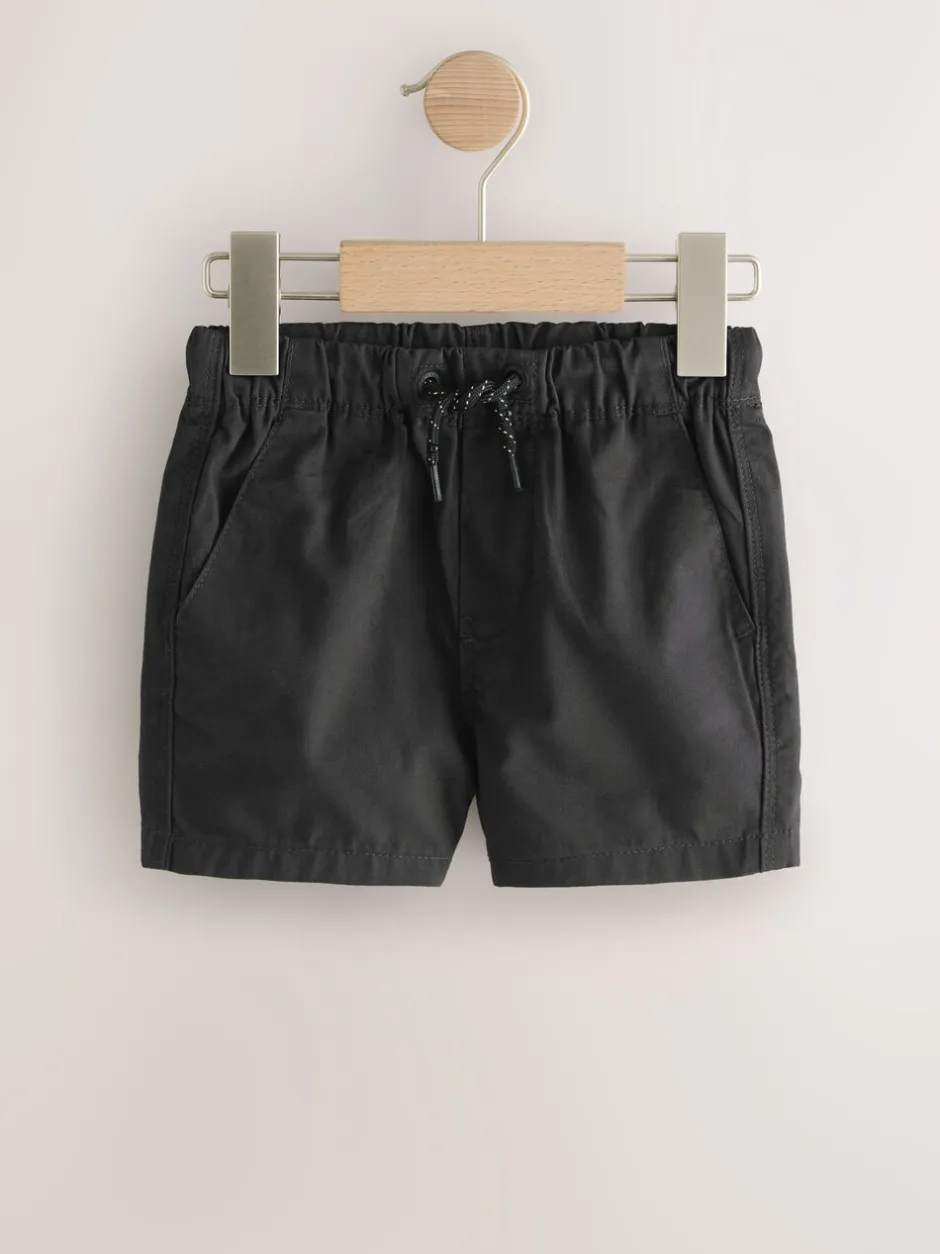 Shorts|Shorts*Next Zwart - Shorts met trekkoord (3mnd-7jr)