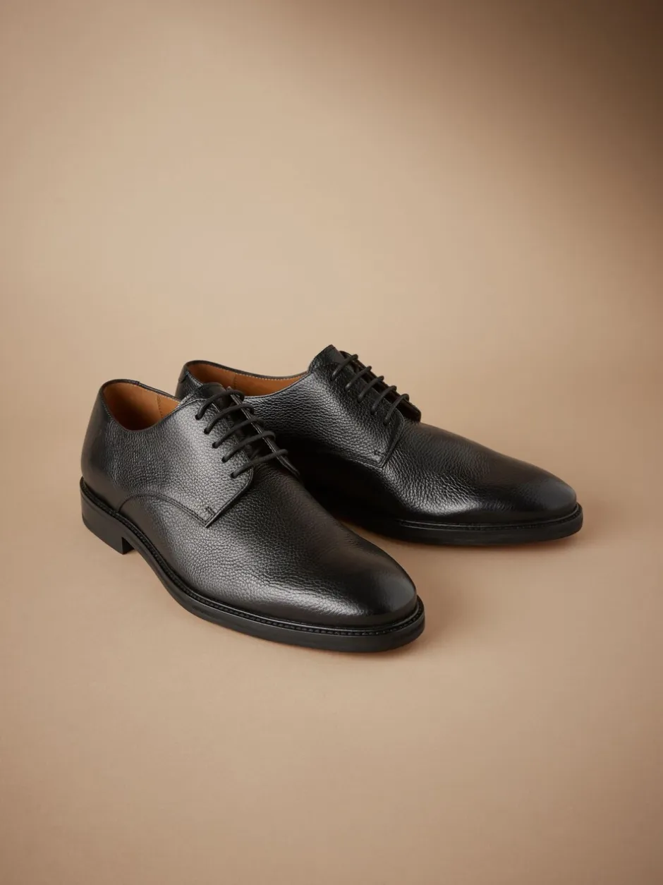 Formele Schoenen|Next Zwart - Signature - Derby-schoenen met leren zool