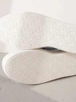 Sneakers*Next Zwart - Signature leren instapsneakers met dikke zool en plateauzool