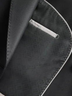 Smokings En Feestkleding|Blazers En Business-Jasjes*Next Zwart - Signature Nova Fides 100% Italian Wool Double Breasted Tuxedo Suit Jacket