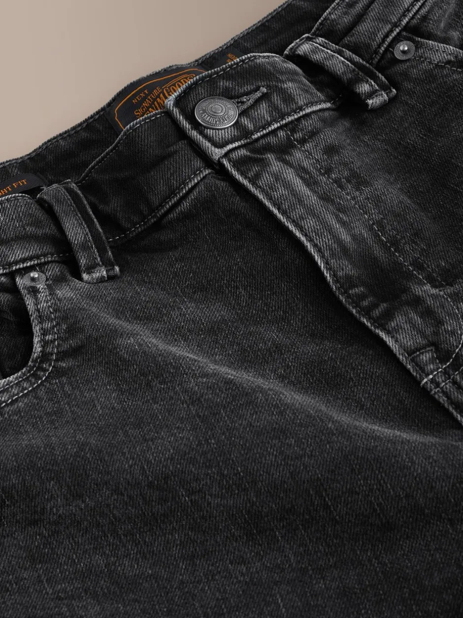 Jeans|Next - Signature zacht aanvoelende jeans Zwart