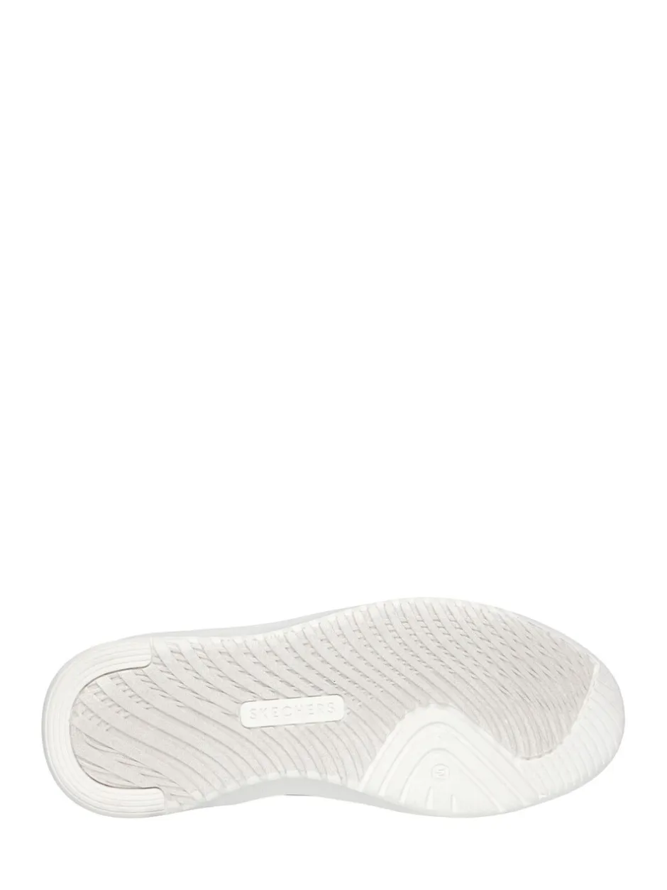 Sneakers*Skechers - Court Break instapsneakers met dubbele ventilatie Zwart
