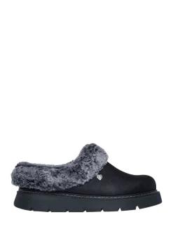 Pantoffels*Skechers - Keepsakes Lite Cozy Mix Pantoffels Zwart