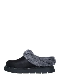 Pantoffels*Skechers - Keepsakes Lite Cozy Mix Pantoffels Zwart