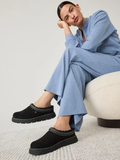 Pantoffels*Skechers - Keepsakes Lite Cozy Fest pantoffels Zwart