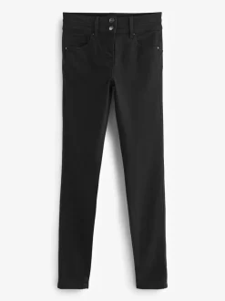 Jeans|Next - Skinny jeans met verlengings- en afslankeffect Zwart