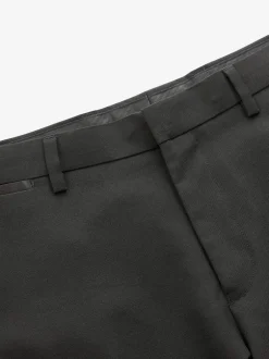 Smokings En Feestkleding*Next Zwart - Skinny-fit smoking: pantalon