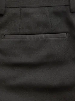 Smokings En Feestkleding*Next Zwart - Skinny-fit smoking: pantalon