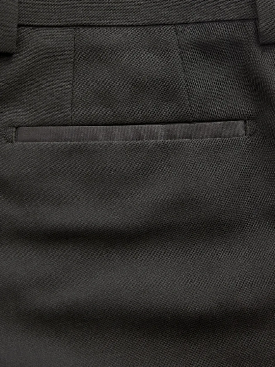 Smokings En Feestkleding*Next Zwart - Skinny-fit smoking: pantalon