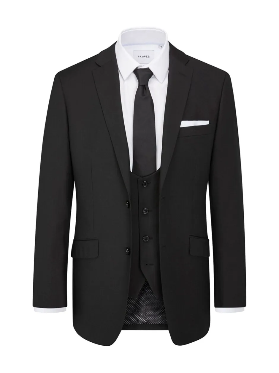 Pakken|Skopes - Slim fit Milan Pak Jack Zwart