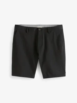 Shorts|Next Zwart - Slim Fit - Chinoshort met stretch
