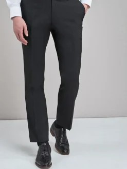 Formele Broek|Broeken En Chino's*Next Zwart - Slim Fit - Chique stretchy broek