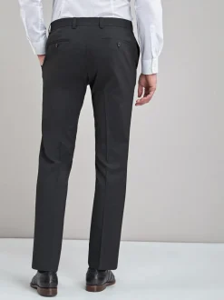 Formele Broek|Broeken En Chino's*Next Zwart - Slim Fit - Chique stretchy broek