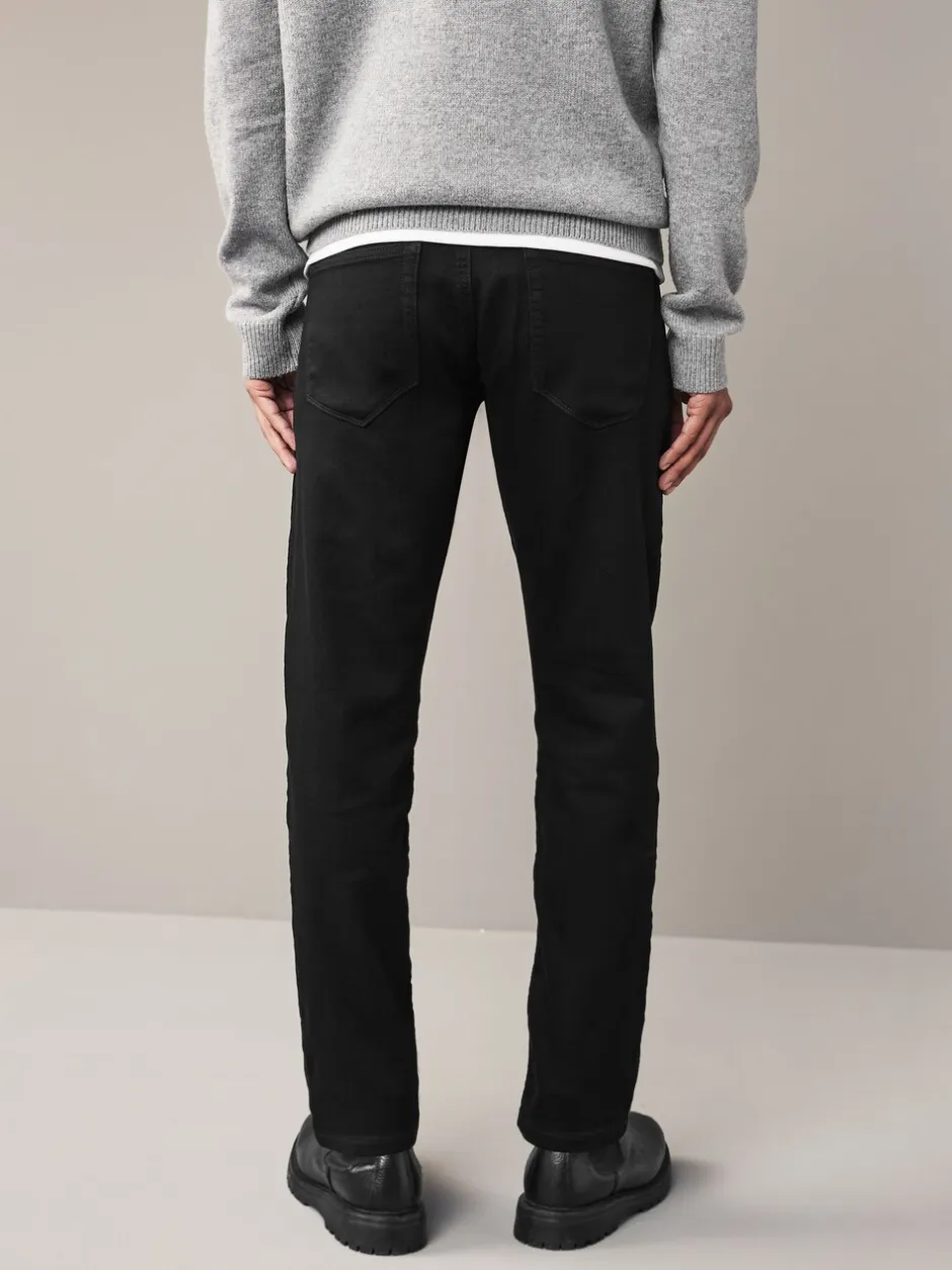 Jeans*Next Zwart - Slim Fit - Comfortabele stretchjeans