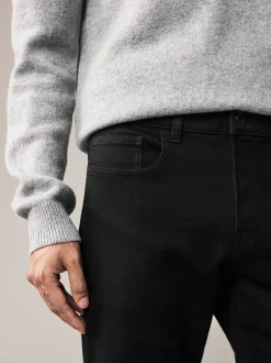 Jeans*Next Zwart - Slim Fit - Comfortabele stretchjeans