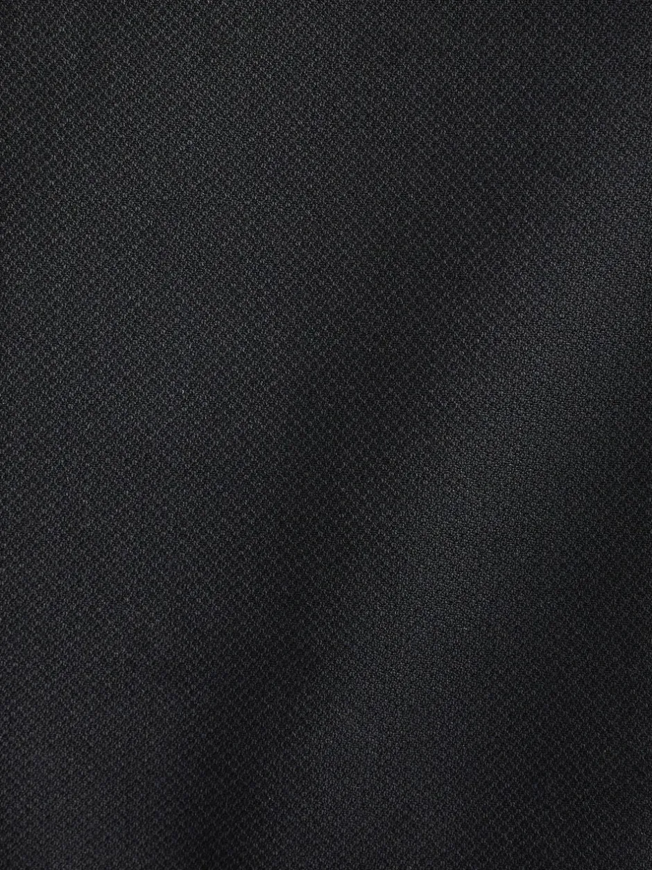 Blazers En Business-Jasjes|Pakken*Next Zwart - Slim Fit - Kostuum met textuur: colbert