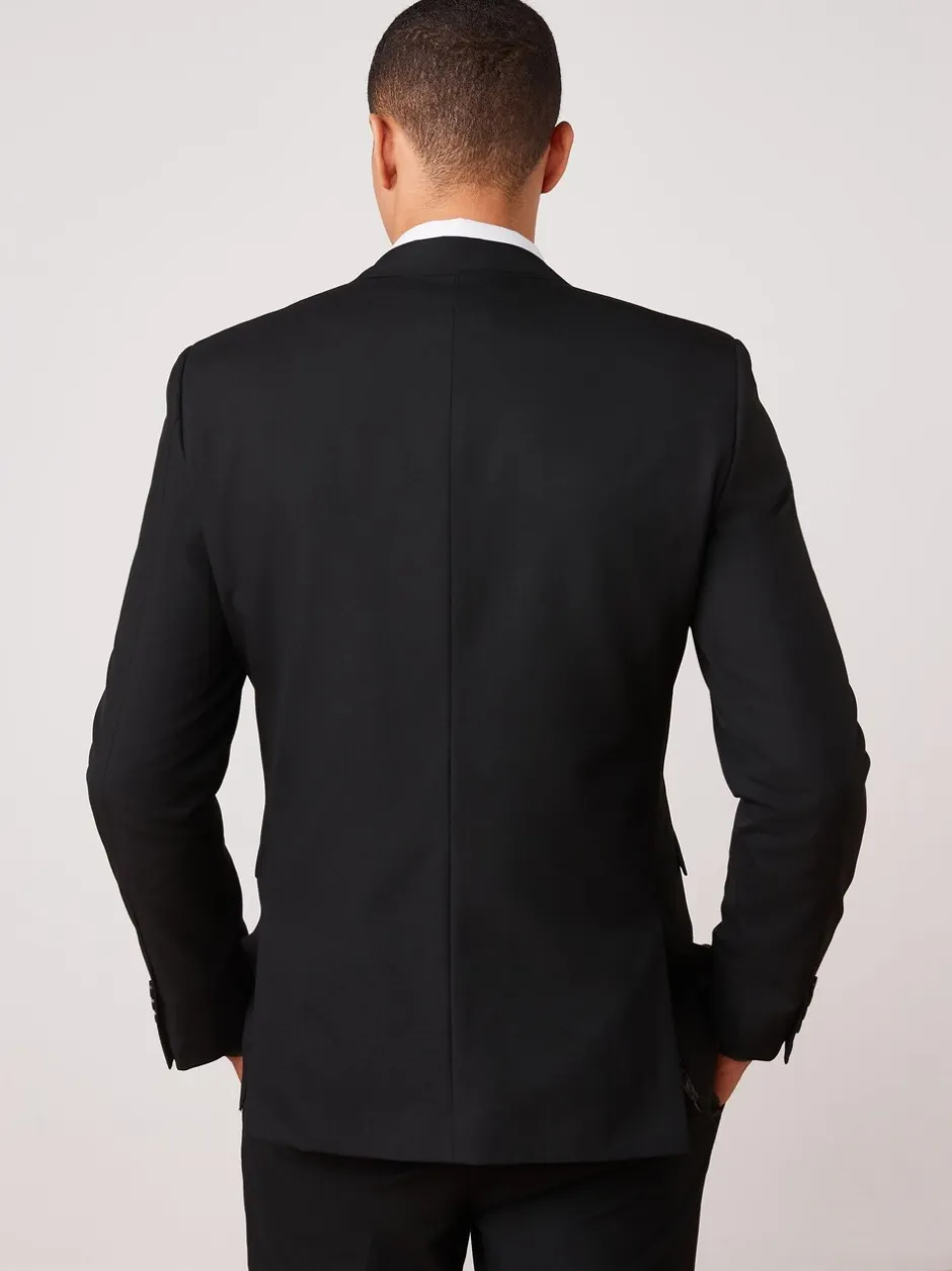 Blazers En Business-Jasjes|Pakken|Next - Slim Fit - Kostuum met twee knopen: colbert Zwart