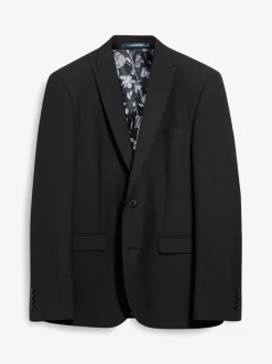 Blazers En Business-Jasjes|Pakken|Next - Slim Fit - Kostuum met twee knopen: colbert Zwart