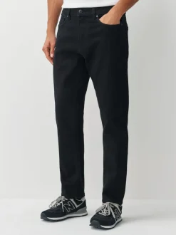 Jeans|Next Zwart - Slim Fit - Motionflex jeans