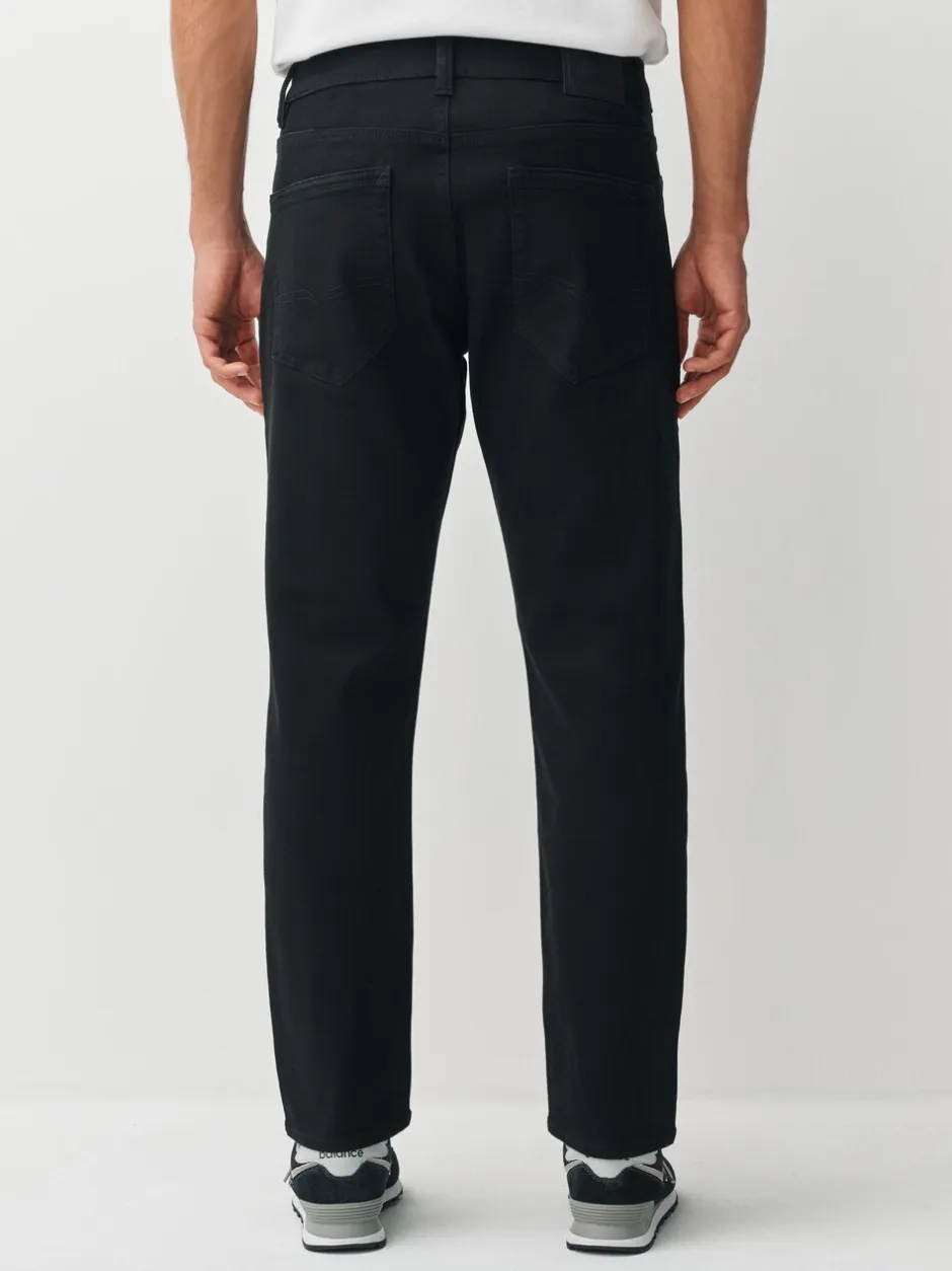 Jeans|Next Zwart - Slim Fit - Motionflex jeans