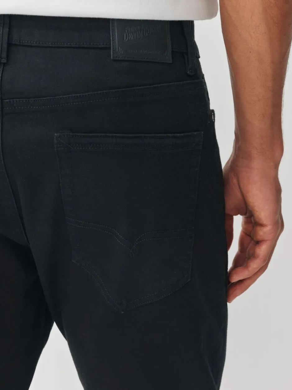 Jeans|Next Zwart - Slim Fit - Motionflex jeans