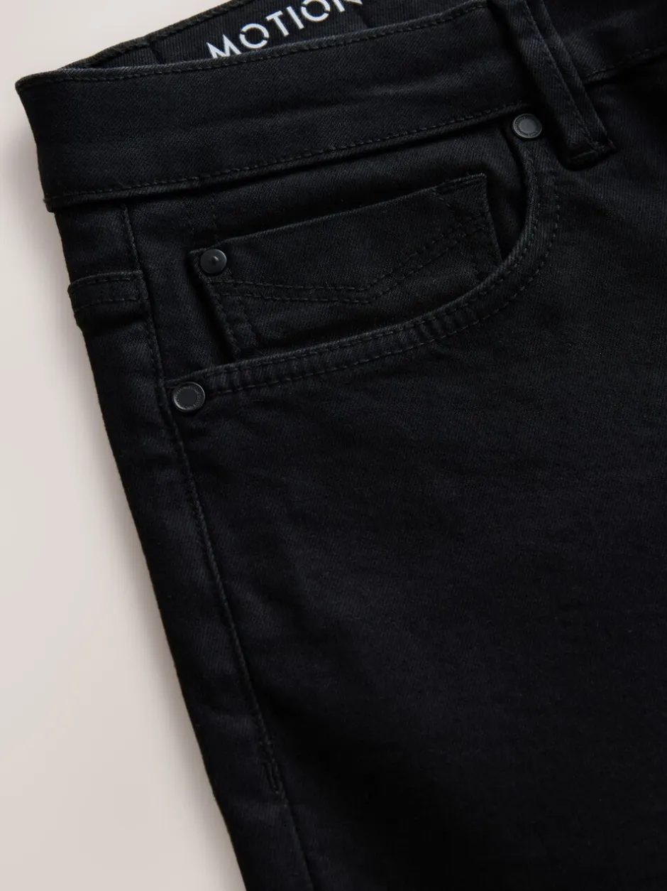 Jeans|Next Zwart - Slim Fit - Motionflex jeans