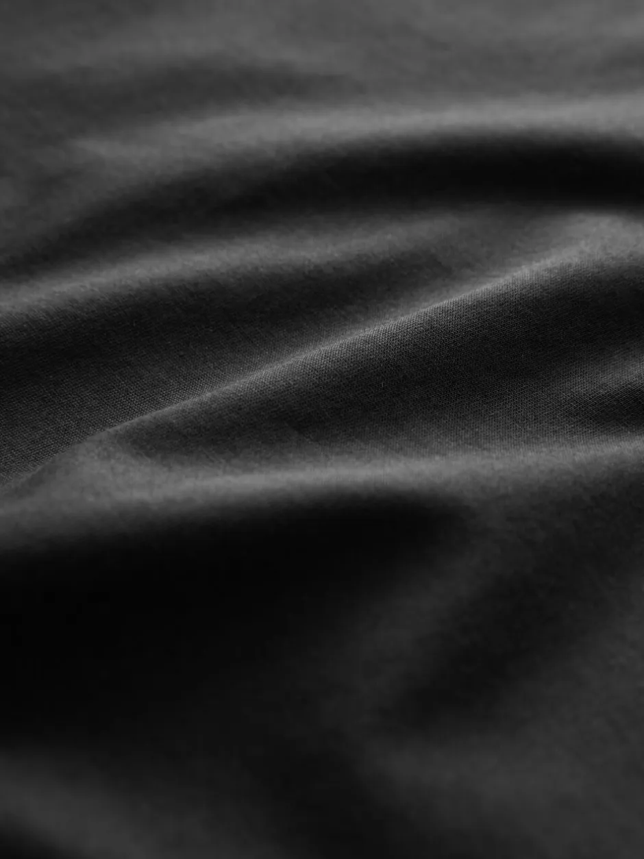 T-Shirts En Hemden*Next - Slim Fit - Signature SUPIMA® katoenen T-shirt met ronde hals Zwart