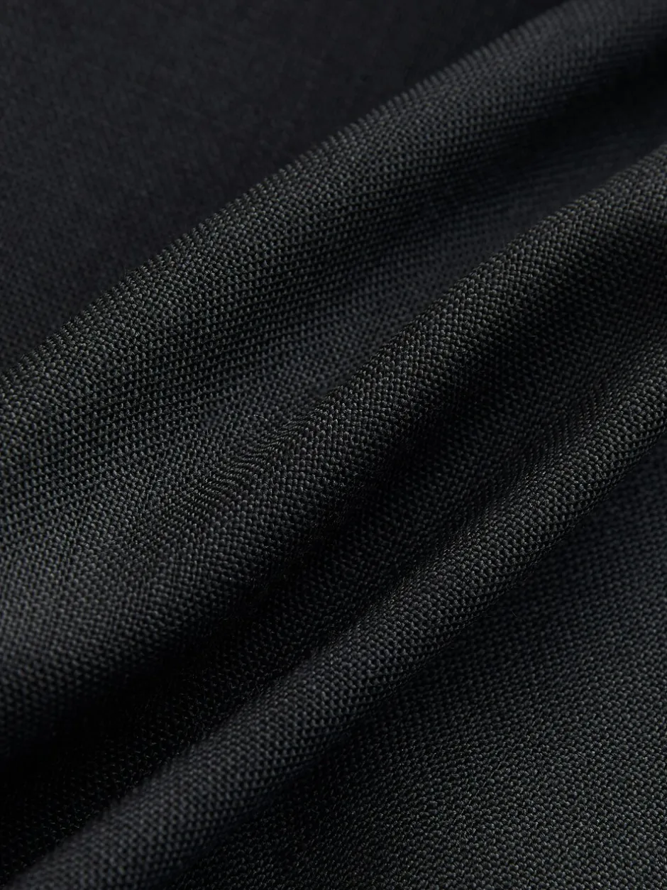 Pakken|Next - Slim Fit - Signature Nova Fides 100% Italian Wool Suit Jacket Zwart