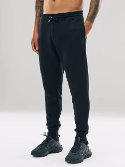 Joggingbroeken*Next - Slim Fit - Slim Fit Brushback Heavyweight Joggers Zwart