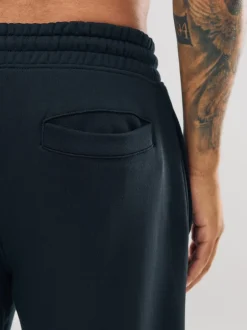 Joggingbroeken*Next - Slim Fit - Slim Fit Brushback Heavyweight Joggers Zwart
