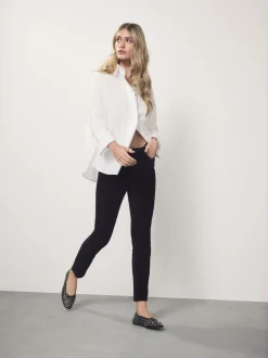 Jeans*Next - Slim Velvet Cord Jeans Zwart