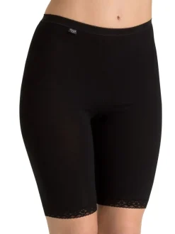 Shorts*Sloggi - - Lange Basic+ short Zwart