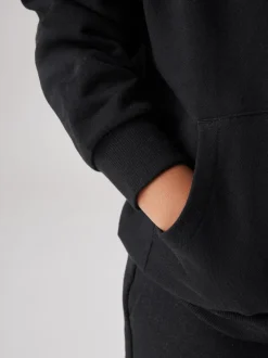 Sweaters En Hoody´S|smALLSAINTS Zwart - Oversized Underground Pullover Hoodie