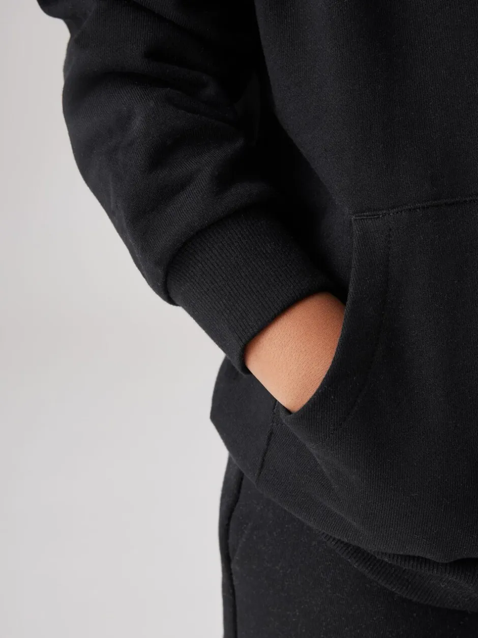 Sweaters En Hoody´S|smALLSAINTS Zwart - Oversized Underground Pullover Hoodie
