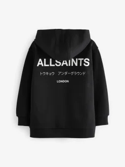 Sweaters En Hoody´S|smALLSAINTS Zwart - Oversized Underground Pullover Hoodie