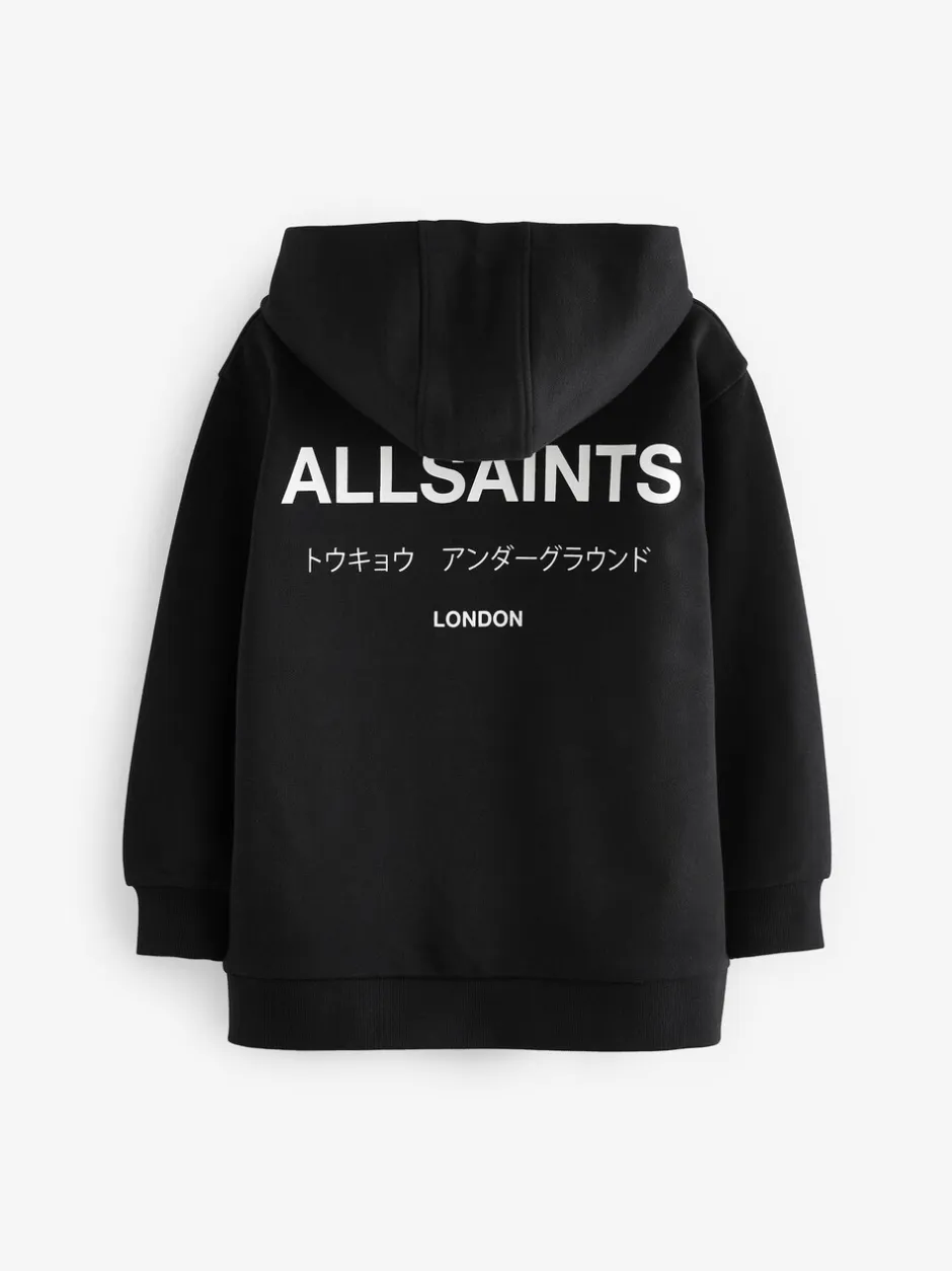 Sweaters En Hoody´S|smALLSAINTS Zwart - Oversized Underground Pullover Hoodie