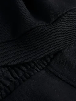 Joggingbroeken|Sweaters En Hoody´S|smALLSAINTS Zwart - Underground Oversized Set van Sweatshirt en Joggingbroek voor Jongere Jongens