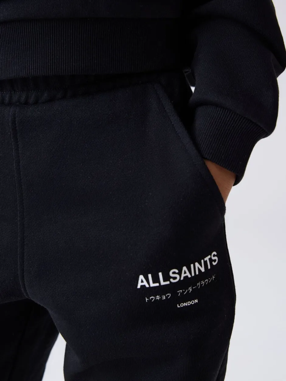 Joggingbroeken|Sweaters En Hoody´S|smALLSAINTS Zwart - Underground Oversized Set van Sweatshirt en Joggingbroek voor Jongere Jongens