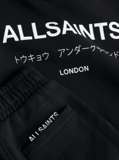 Joggingbroeken|Sweaters En Hoody´S|smALLSAINTS Zwart - Underground Oversized Set van Sweatshirt en Joggingbroek voor Jongere Jongens