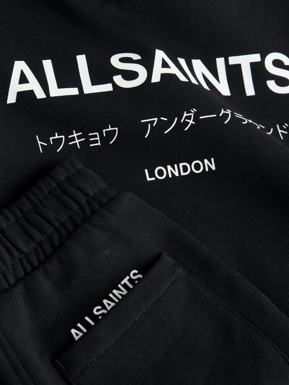 Joggingbroeken|Sweaters En Hoody´S|smALLSAINTS Zwart - Underground Oversized Set van Sweatshirt en Joggingbroek voor Jongere Jongens