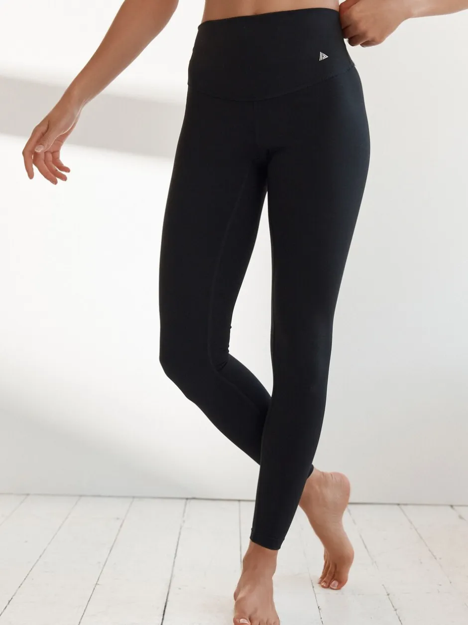 Leggings En Joggingbroeken|Sportkleding*Next - Sport Dry Tech buikcorrigerende legging met hoge taille en volledige lengte Zwart