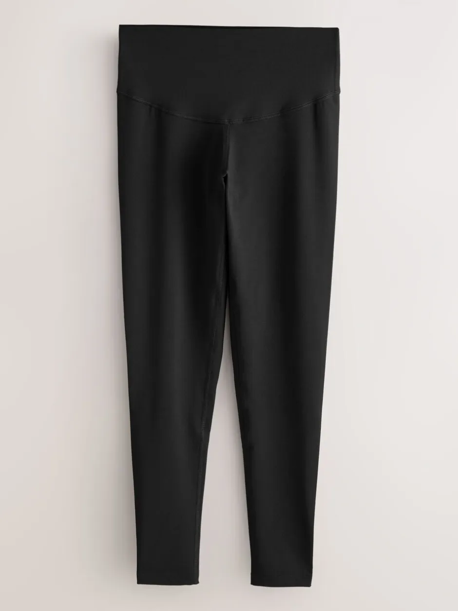 Leggings En Joggingbroeken|Sportkleding*Next - Sport Dry Tech buikcorrigerende legging met hoge taille en volledige lengte Zwart