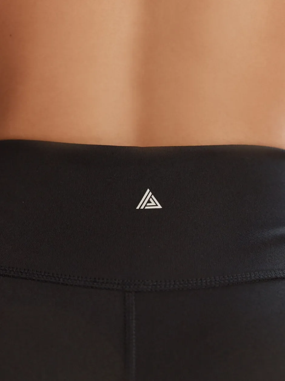 Shorts*Next Zwart - Sports Dry Tech buikcorrigerende shorts