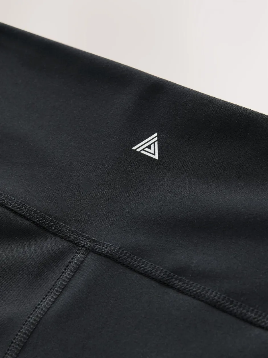 Shorts*Next Zwart - Sports Dry Tech buikcorrigerende shorts
