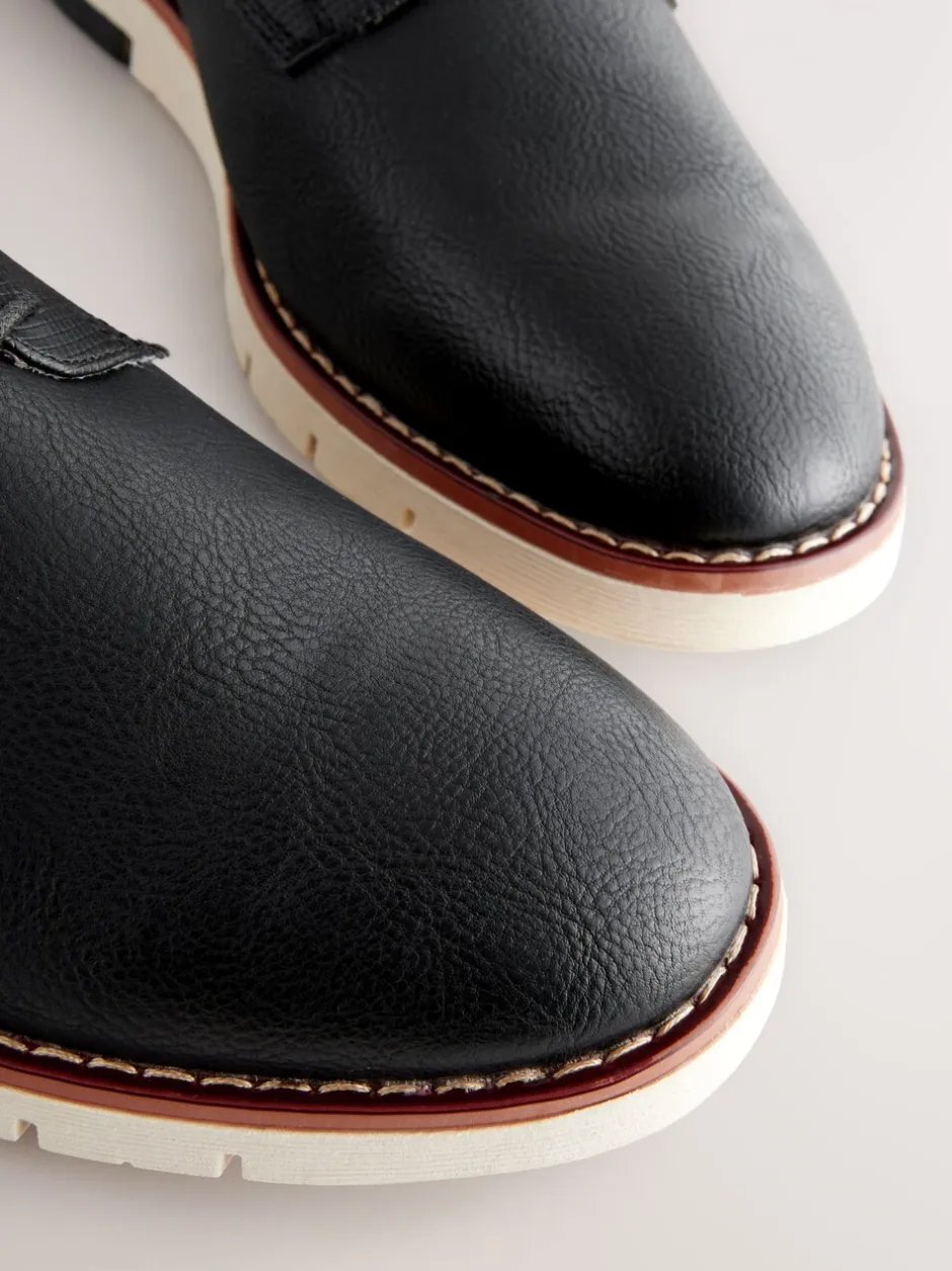 Schoenen|Next - Sportschoenen met sleehak Zwart