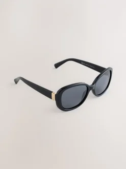 Zonnebril|Next - Square Wrap Sunglasses Zwart